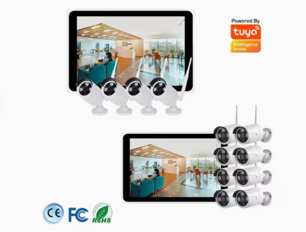 Kit Caméra WiFi (Modèle : VCR-8304153)